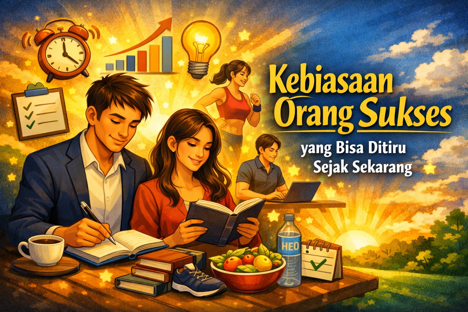 Kebiasaan Orang Sukses yang Bisa Ditiru Sejak Sekarang
