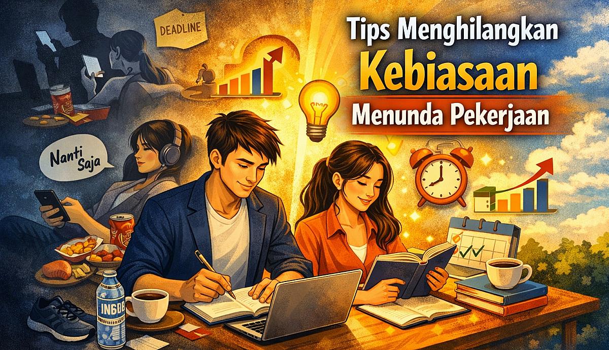 Tips Menghilangkan Kebiasaan Menunda Pekerjaan