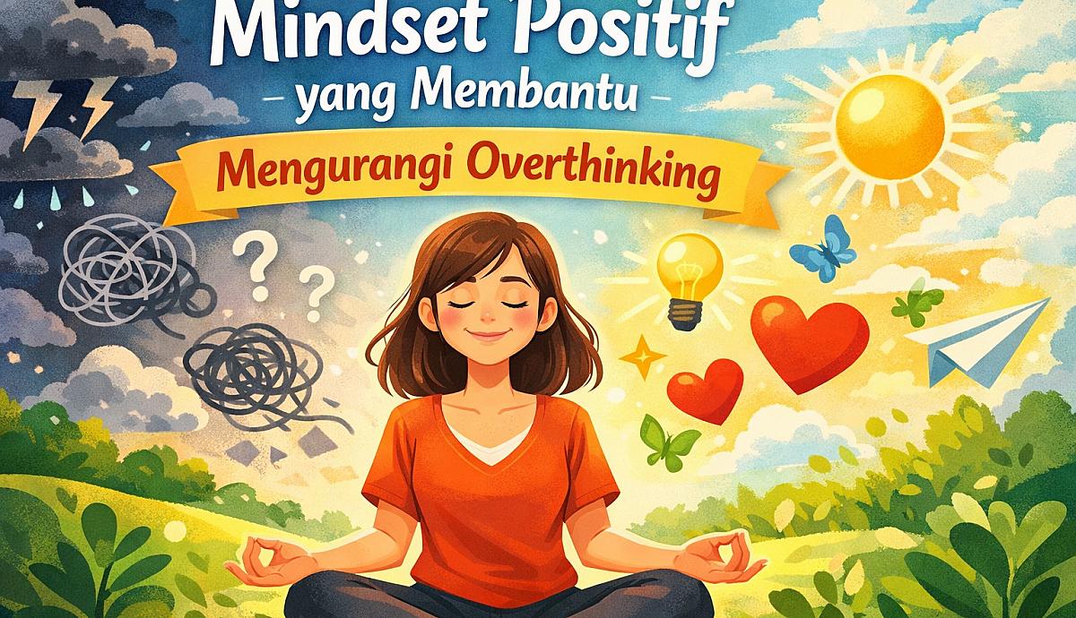 Mindset Positif yang Membantu Mengurangi Overthinking