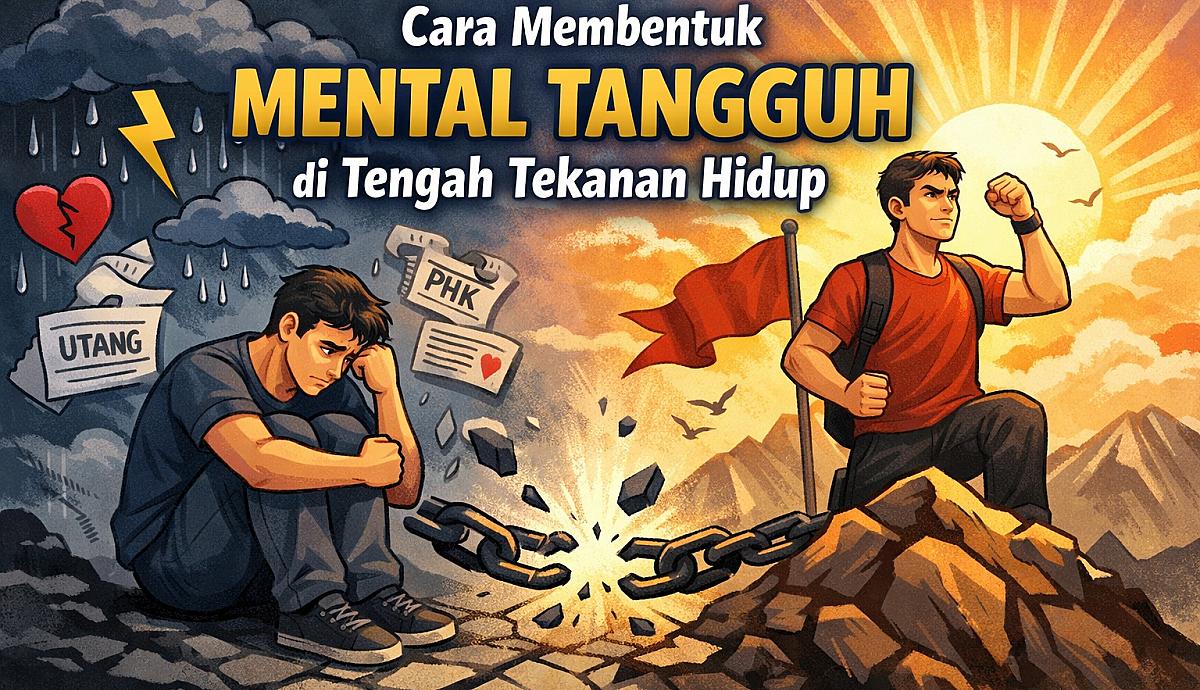 Cara Membentuk Mental Tangguh di Tengah Tekanan Hidup