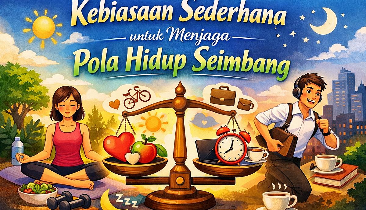 Kebiasaan Sederhana untuk Menjaga Pola Hidup Seimbang