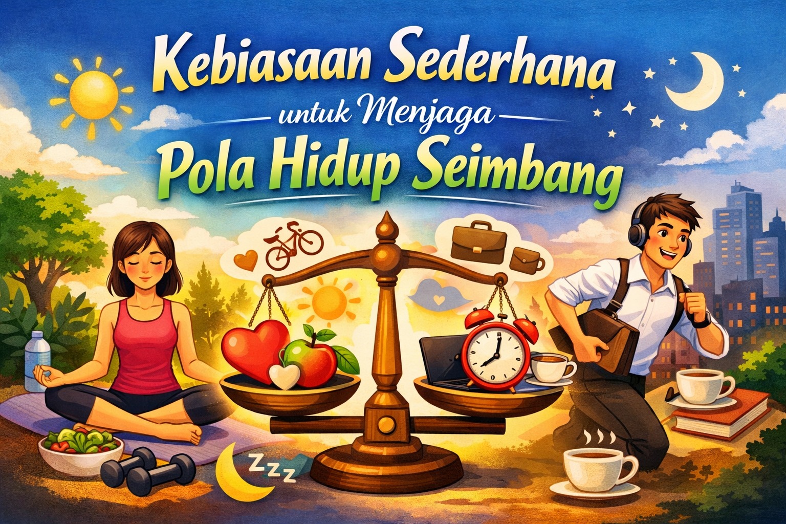 Kebiasaan Sederhana untuk Menjaga Pola Hidup Seimbang