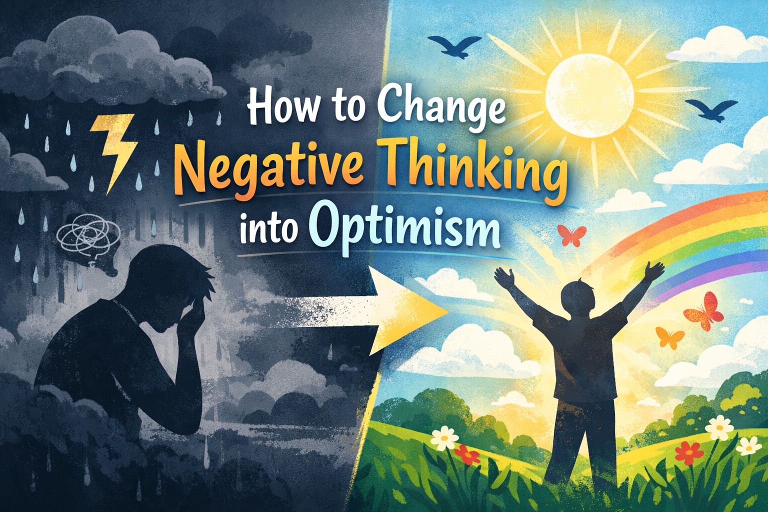 How to Change Negative Thinking into Optimism