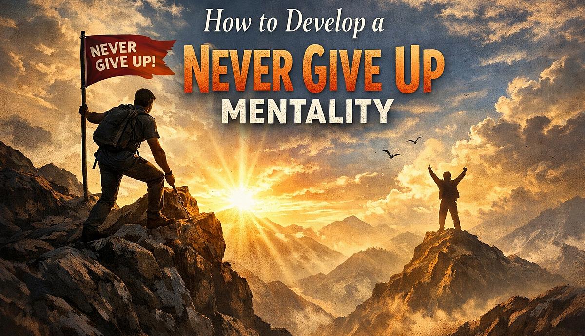 How to Develop a Never Give Up Mentality