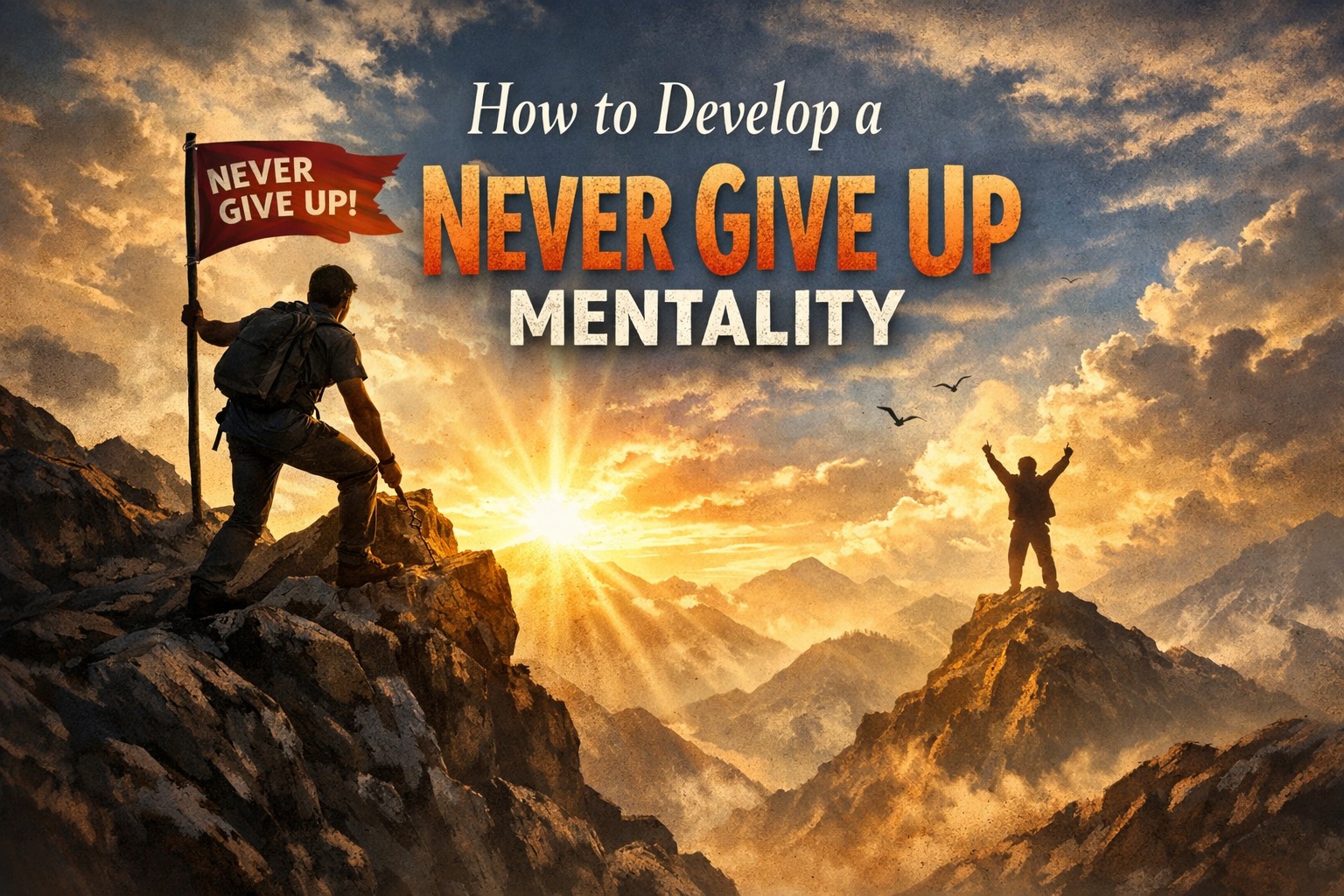 How to Develop a Never Give Up Mentality