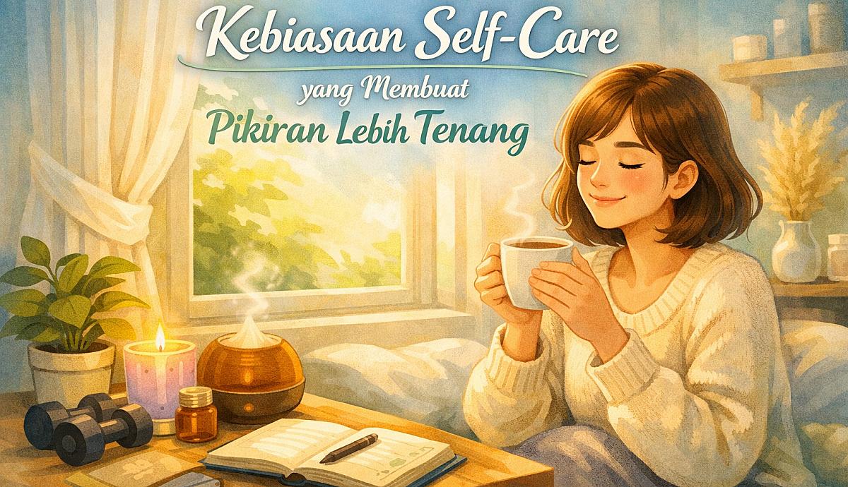 Kebiasaan Self-Care yang Membuat Pikiran Lebih Tenang