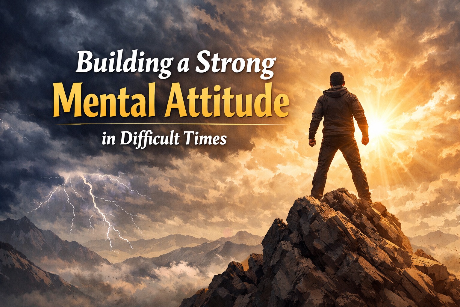 Building a Strong Mental Attitude in Difficult Times