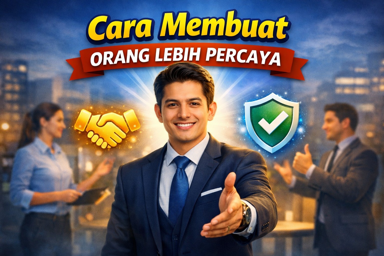 CARA MEMBUAT ORANG LEBIH PERCAYA