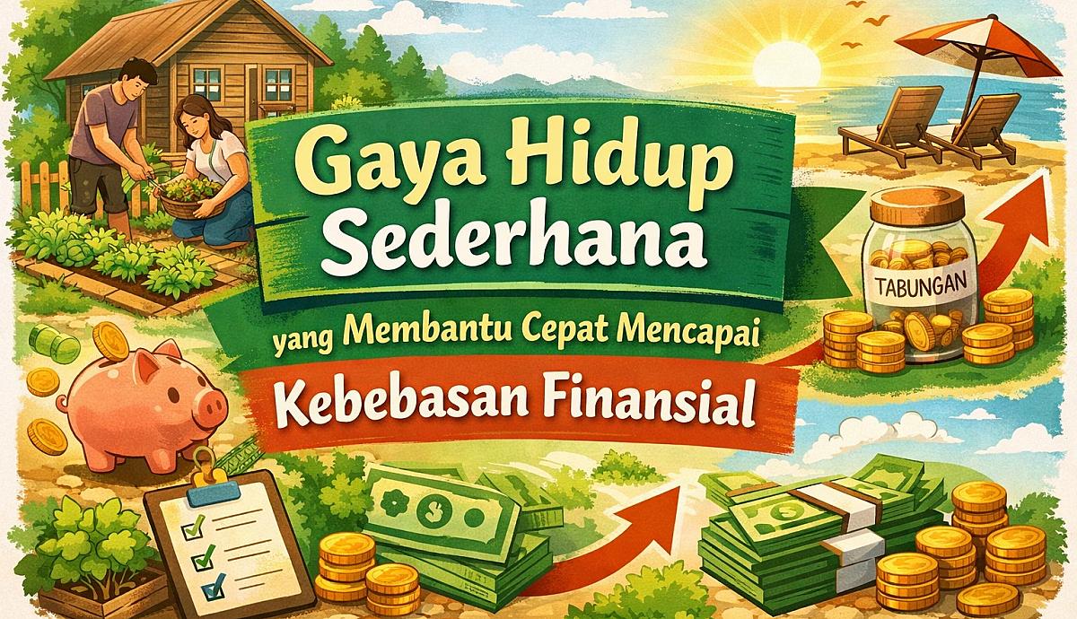 Gaya Hidup Sederhana yang Membantu Cepat Mencapai Kebebasan Finansial