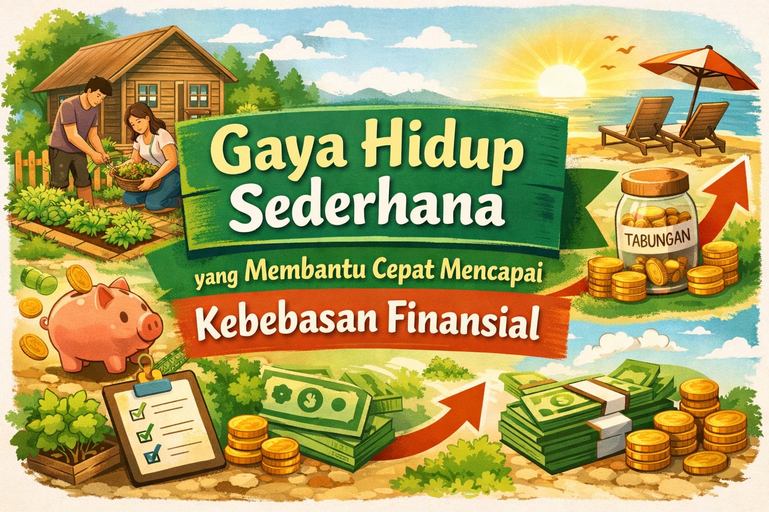 Gaya Hidup Sederhana yang Membantu Cepat Mencapai Kebebasan Finansial