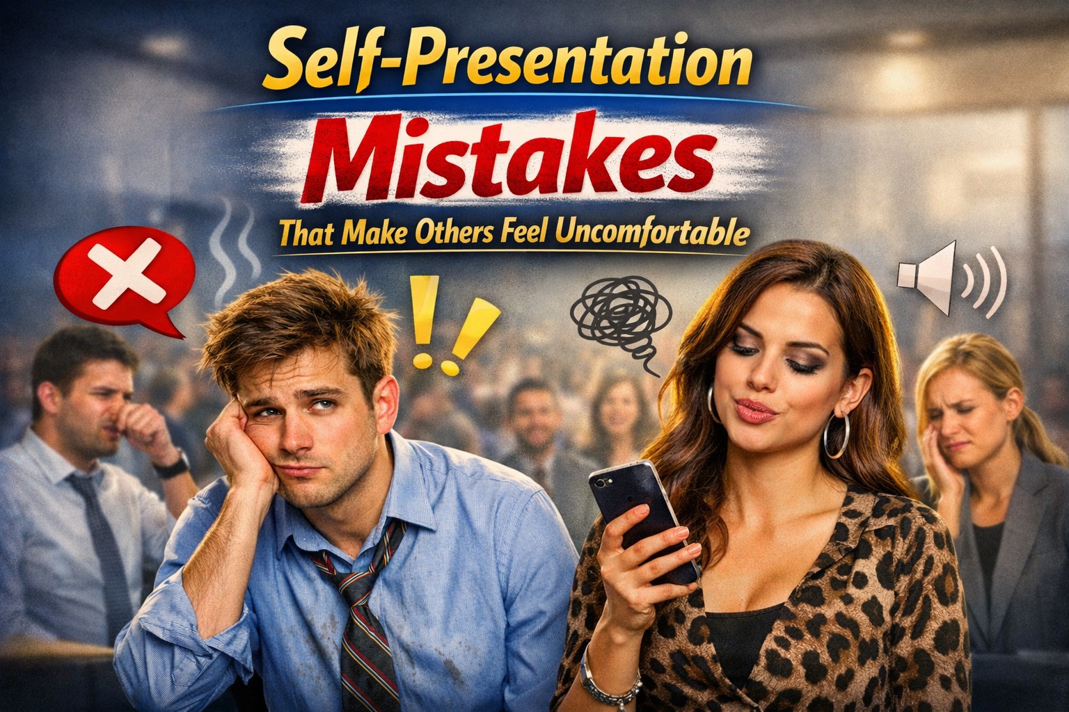 Self-Presentation Mistakes That Make Others Feel Uncomfortable