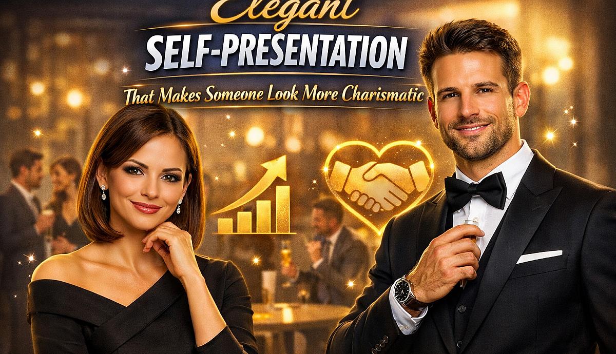 Elegant Self-Presentation That Makes Someone Look More Charismatic