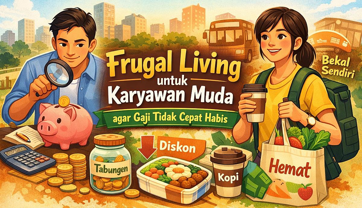 Frugal Living untuk Karyawan Muda agar Gaji Tidak Cepat Habis