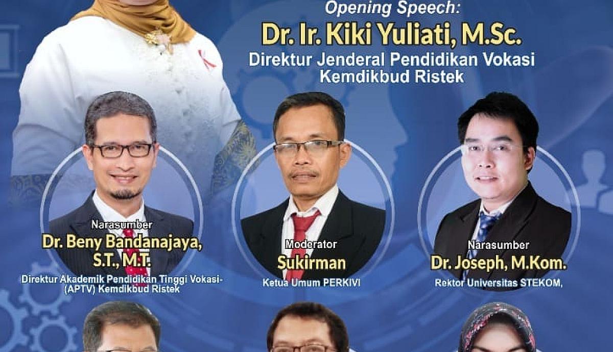 WEBINAR NASIONAL ''Ketersediaan Lulusan Vokasi untuk Menjawab Tantangan Ekonomi Nasional di Era Industri 4.0''