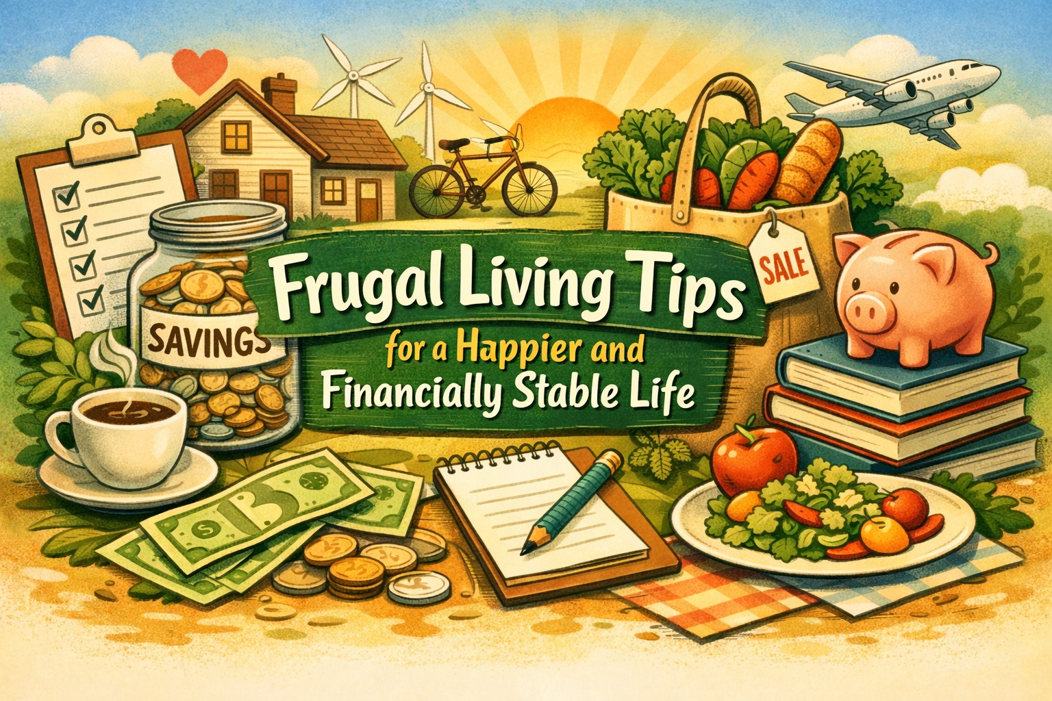 Frugal Living Tips for a Happier and Financially Stable Life