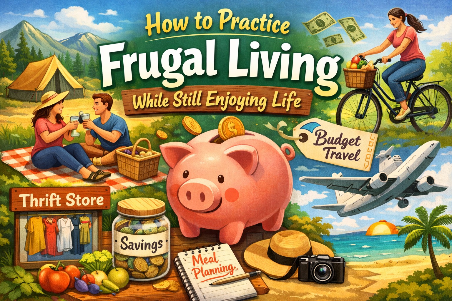 How to Practice Frugal Living While Still Enjoying Life
