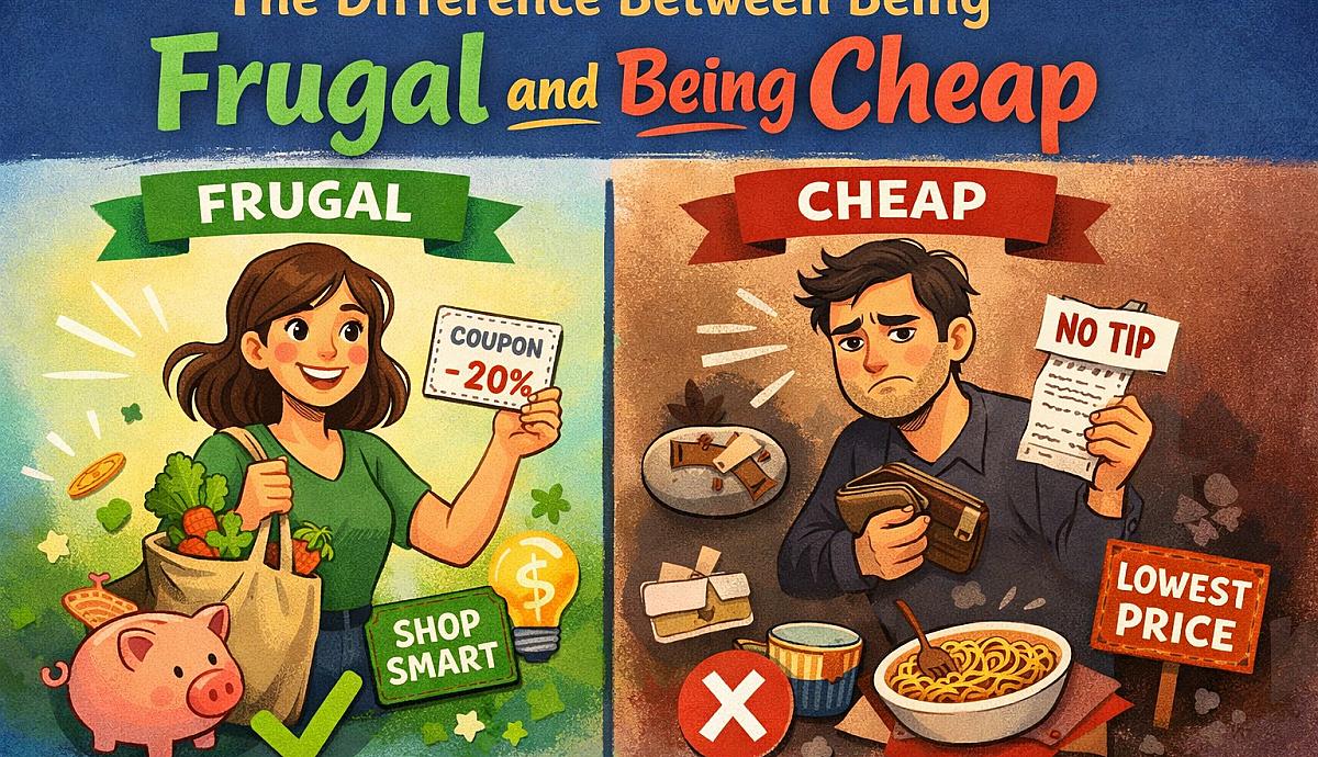 The Difference Between Being Frugal and Being Cheap