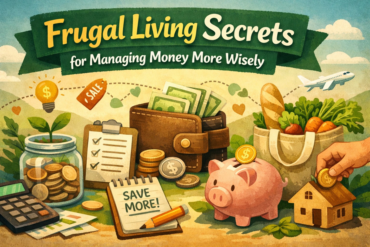 Frugal Living Secrets for Managing Money More Wisely