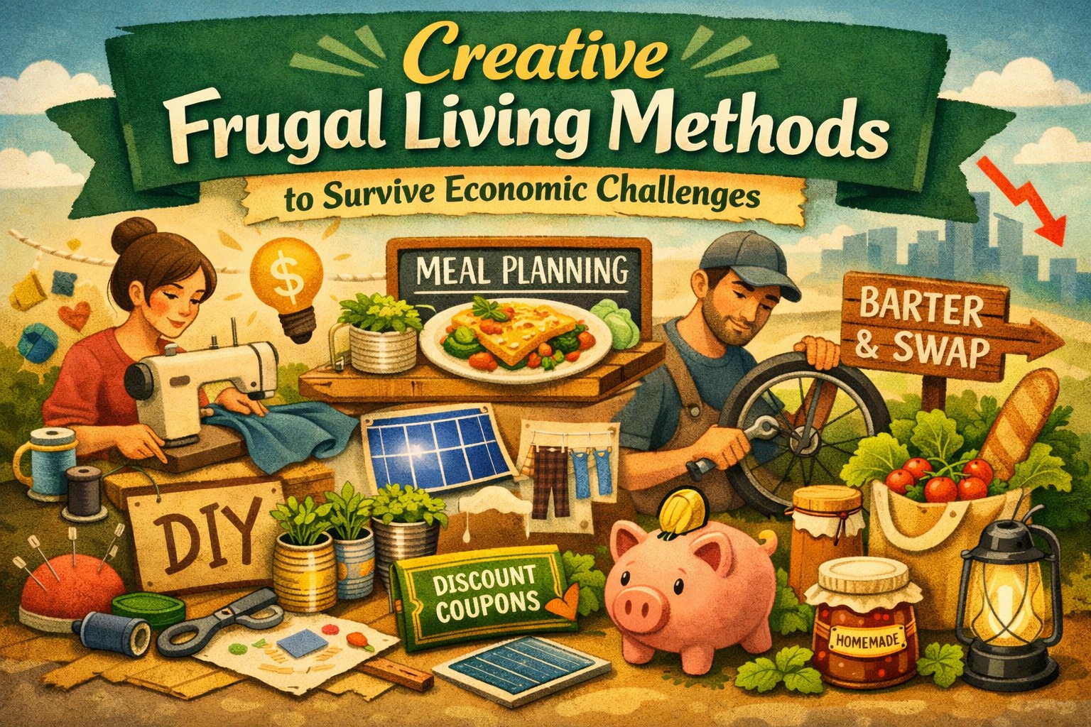 Creative Frugal Living Methods to Survive Economic Challenges