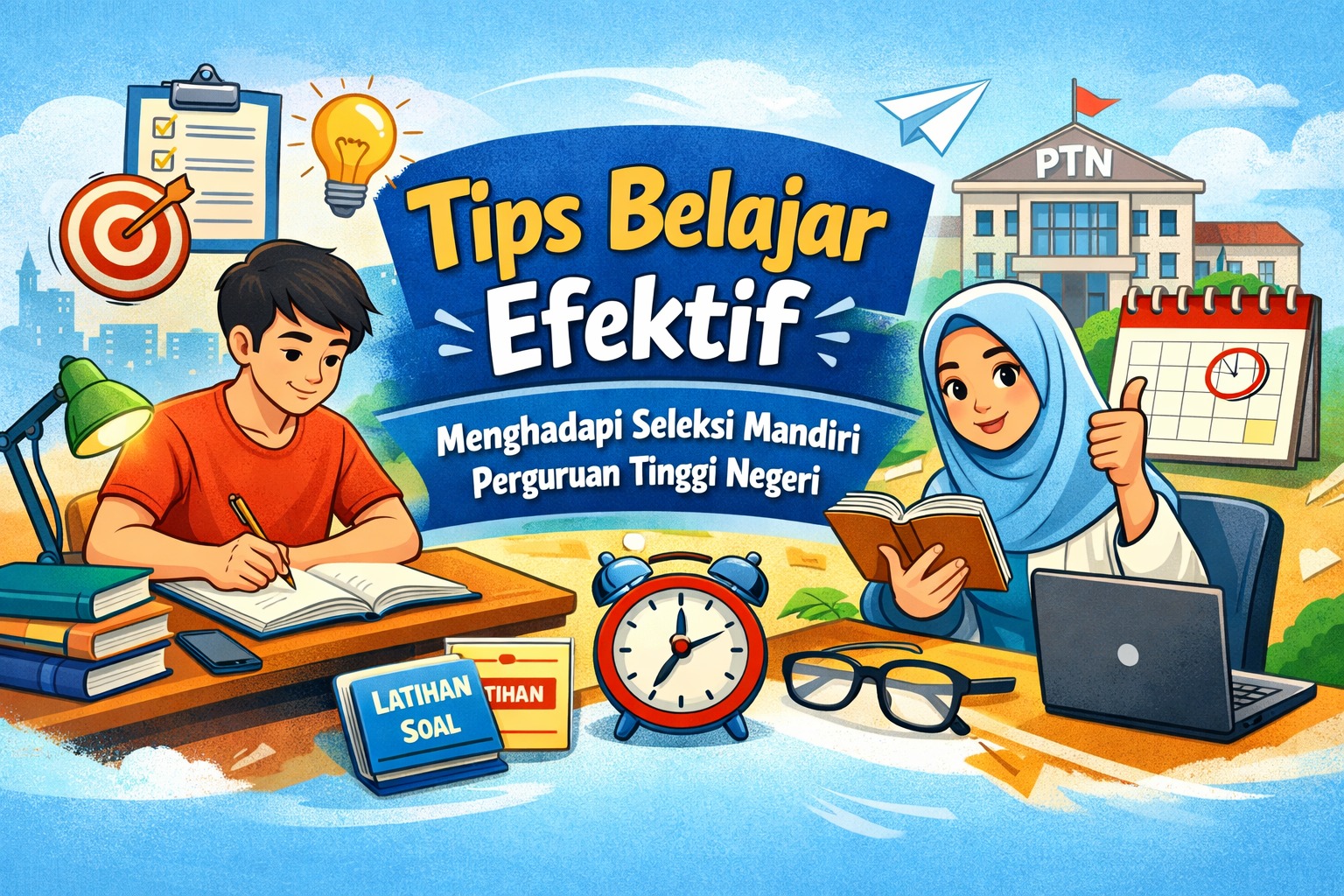 Tips Belajar Efektif Menghadapi Seleksi Mandiri Perguruan Tinggi Negeri