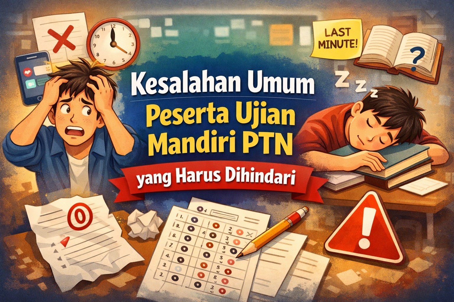 Kesalahan Umum Peserta Ujian Mandiri PTN yang Harus Dihindari
