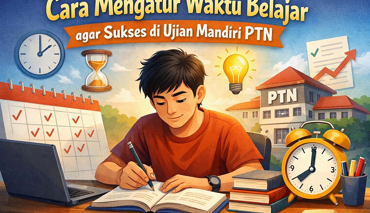 Cara Mengatur Waktu Belajar agar Sukses di Ujian Mandiri PTN