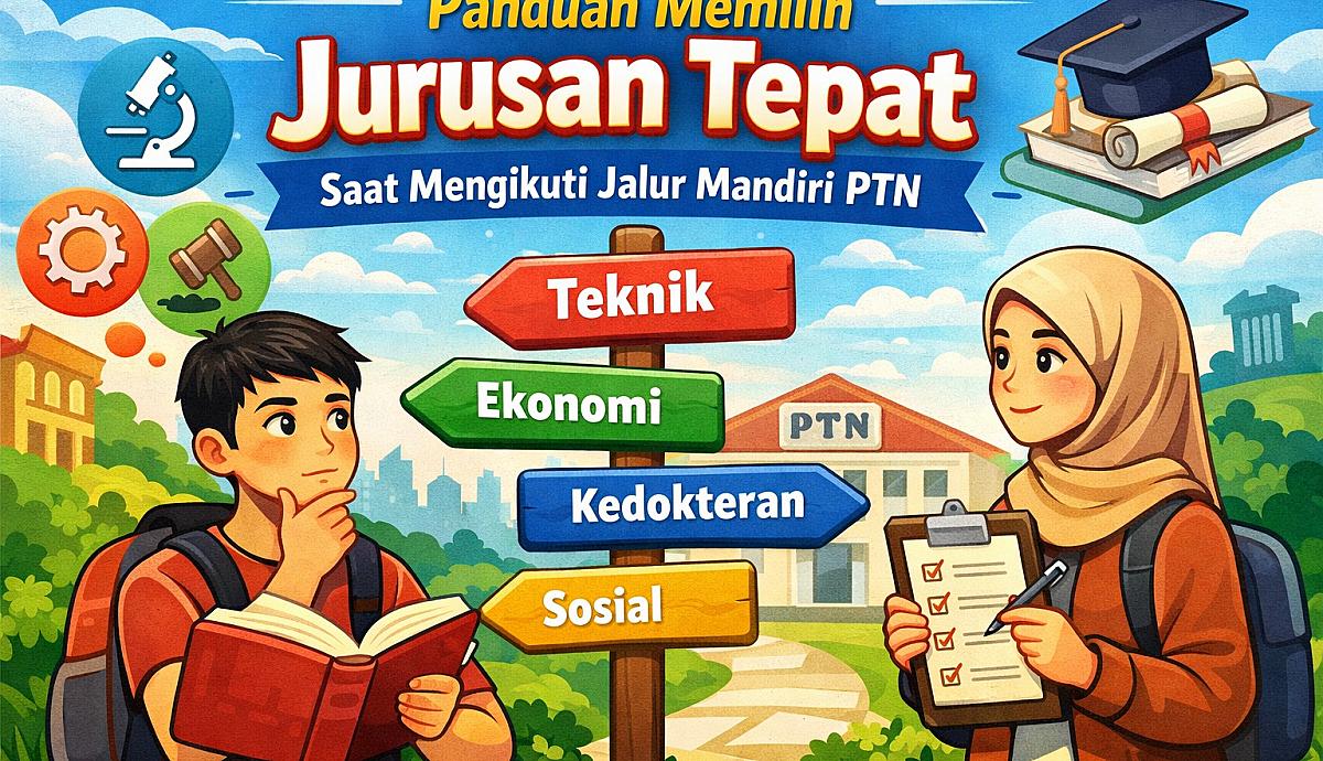 Panduan Memilih Jurusan Tepat Saat Mengikuti Jalur Mandiri PTN