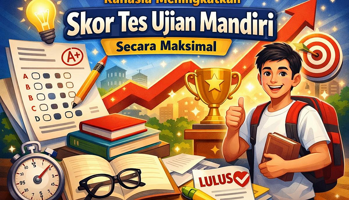 Rahasia Meningkatkan Skor Tes Ujian Mandiri Secara Maksimal