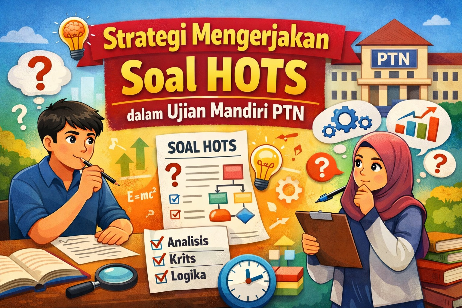 Strategi Mengerjakan Soal HOTS dalam Ujian Mandiri PTN