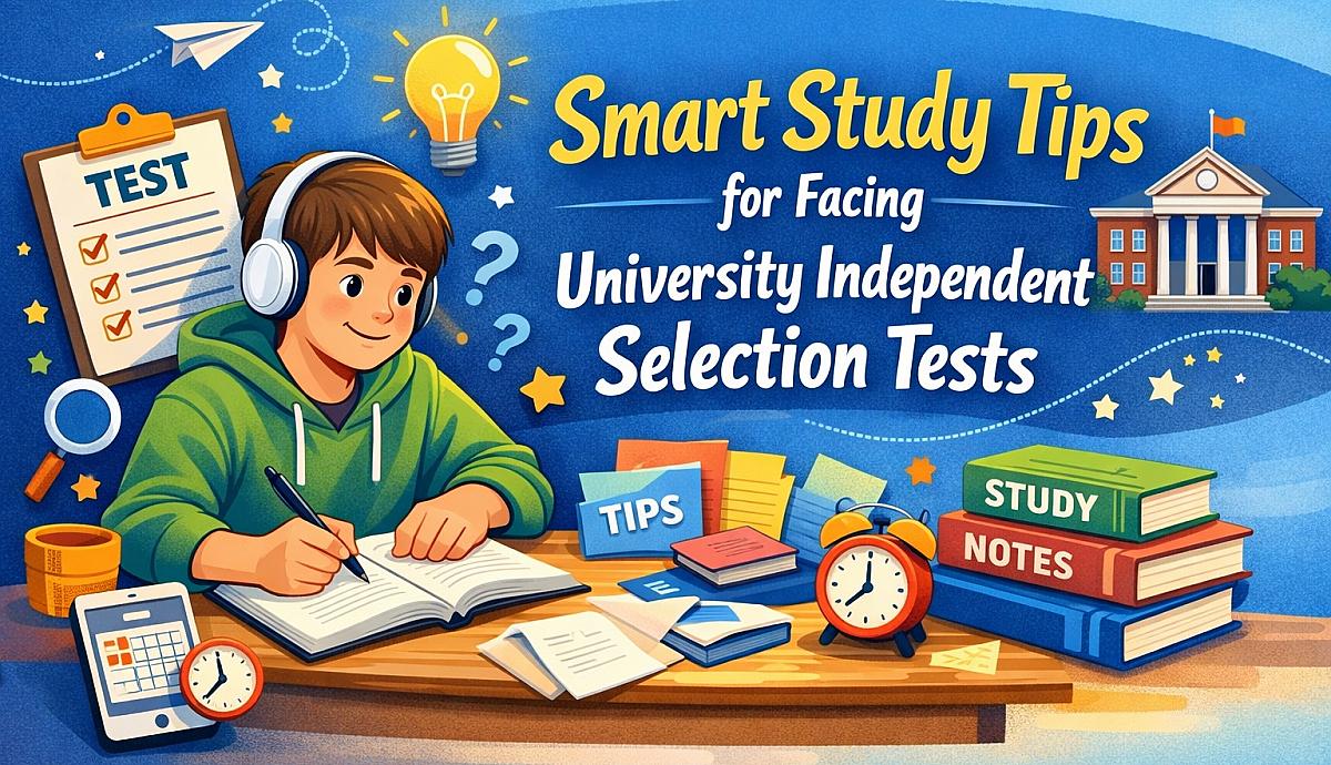 Smart Study Tips for Facing University Independent Selection Tests