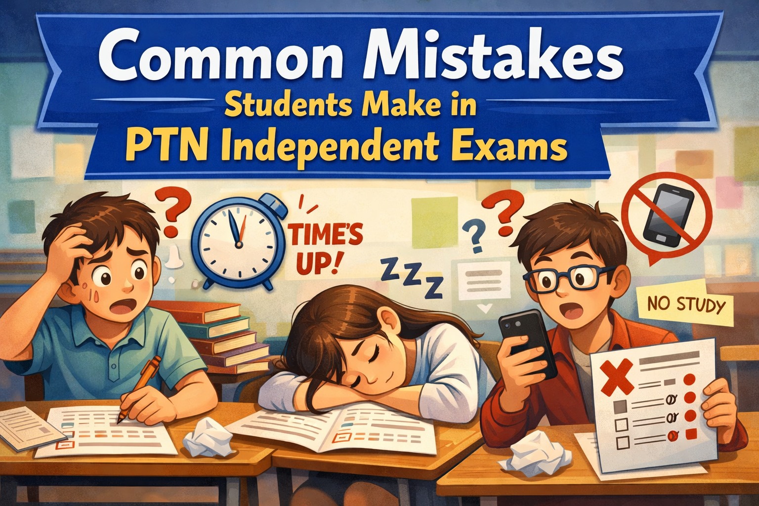 Common Mistakes Students Make in PTN Independent Exams