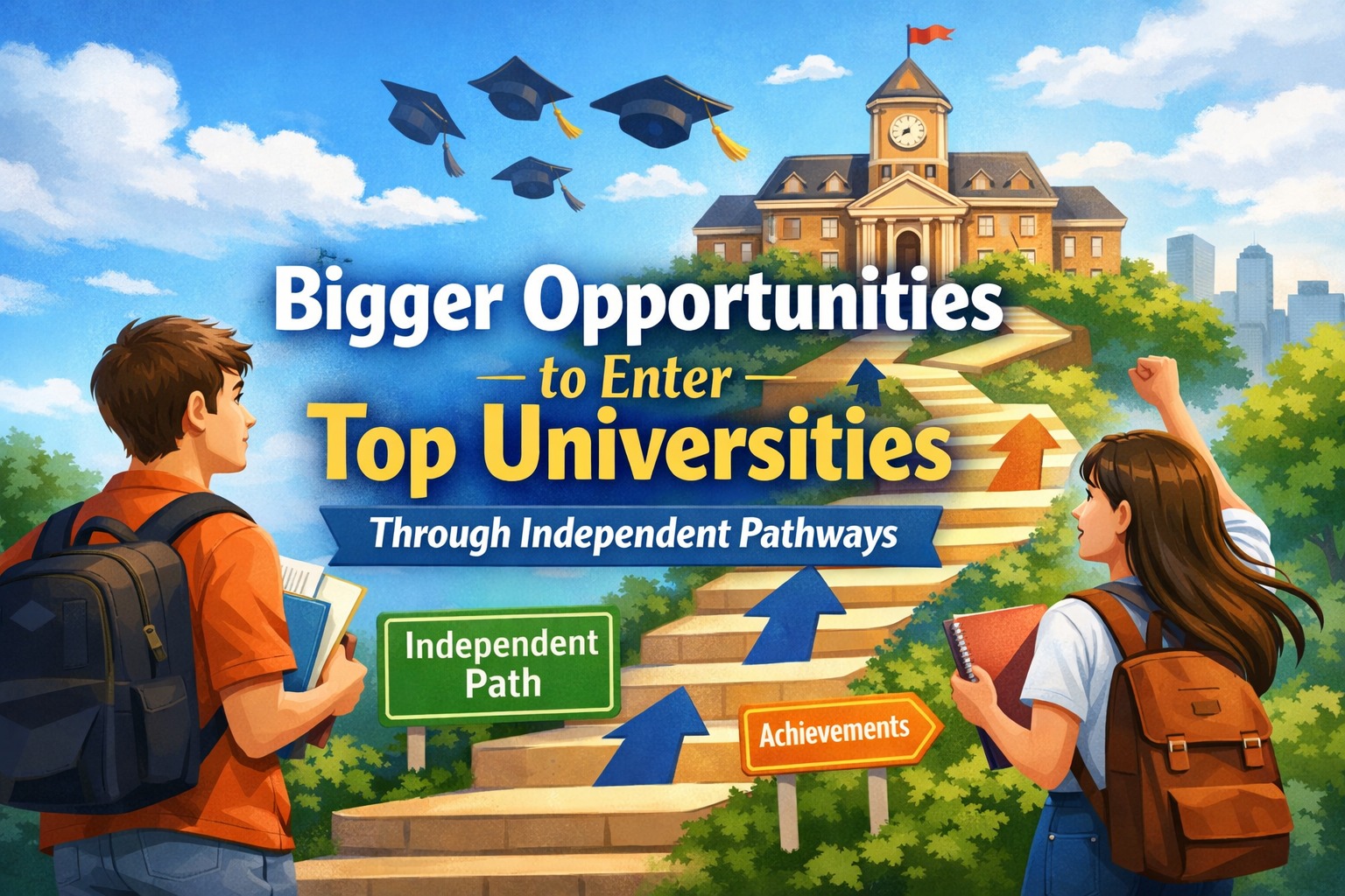 Bigger Opportunities to Enter Top Universities Through Independent Pathways