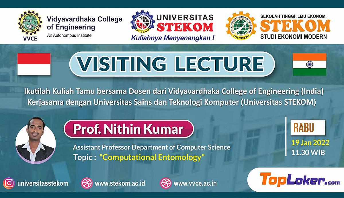 VISITING LECTURE ''Computational Entomology''