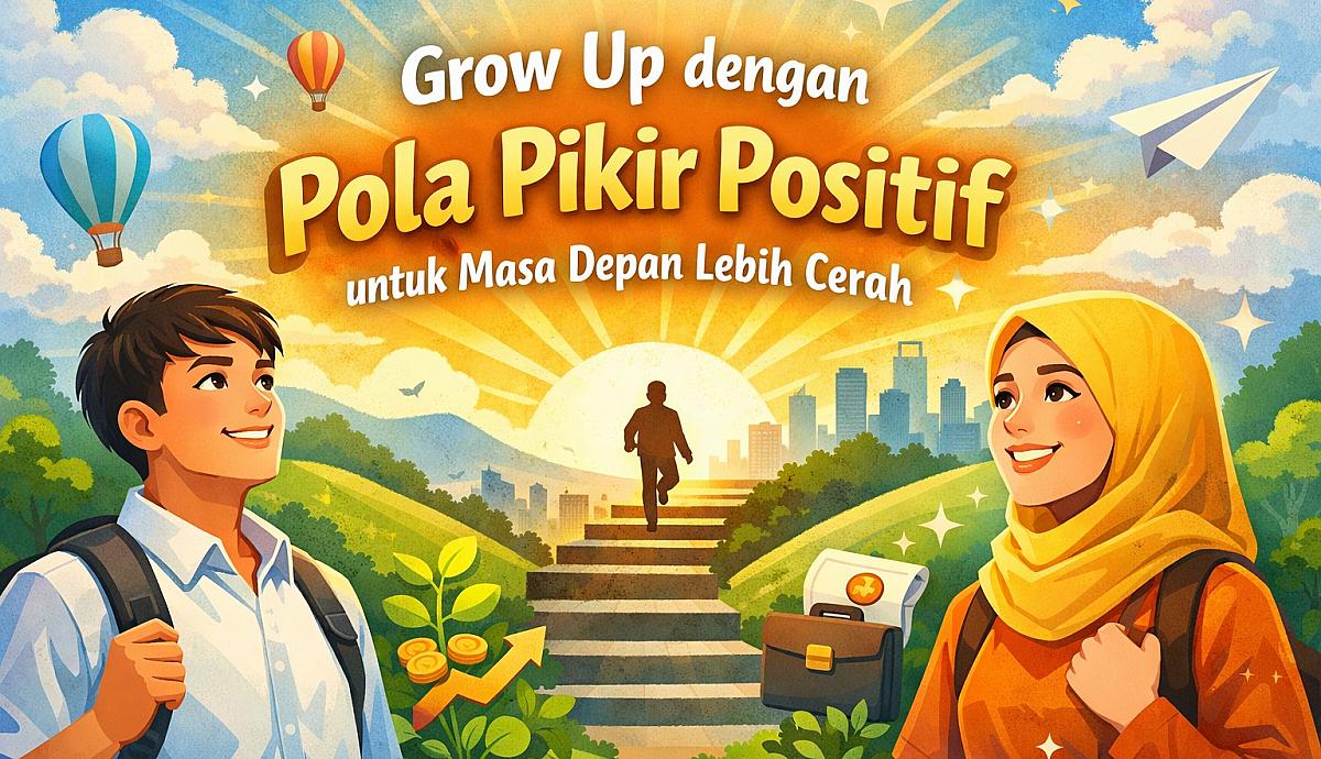 Grow Up dengan Pola Pikir Positif untuk Masa Depan Lebih Cerah