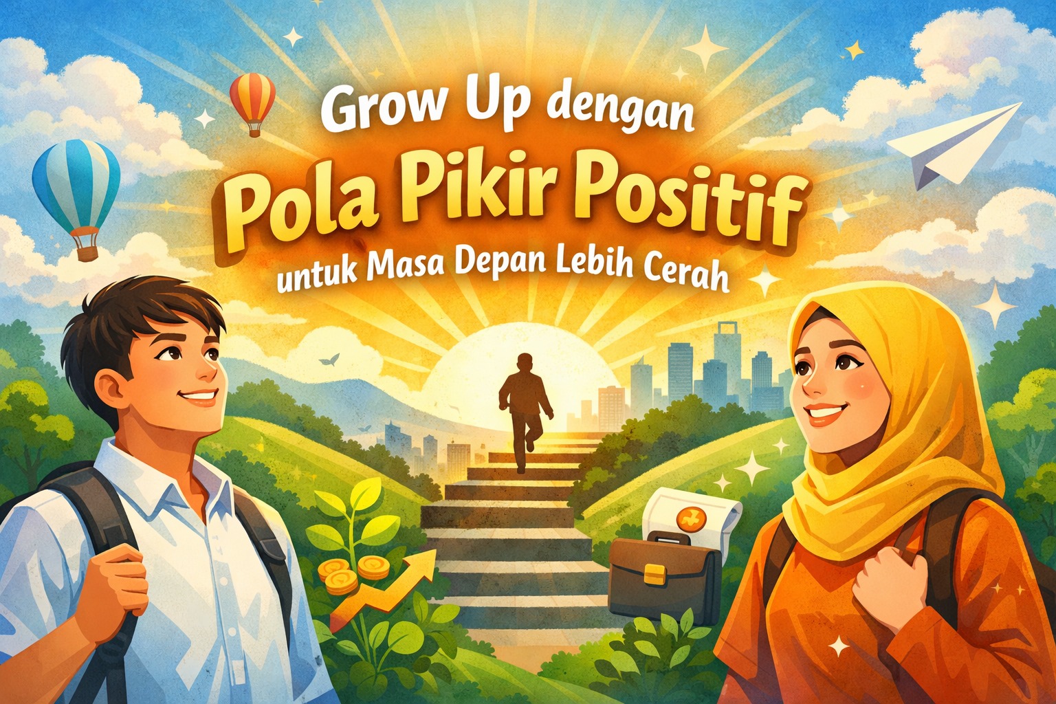 Grow Up dengan Pola Pikir Positif untuk Masa Depan Lebih Cerah