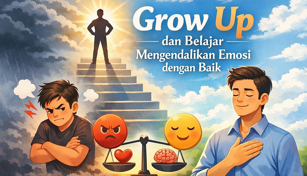 Grow Up dan Belajar Mengendalikan Emosi dengan Baik