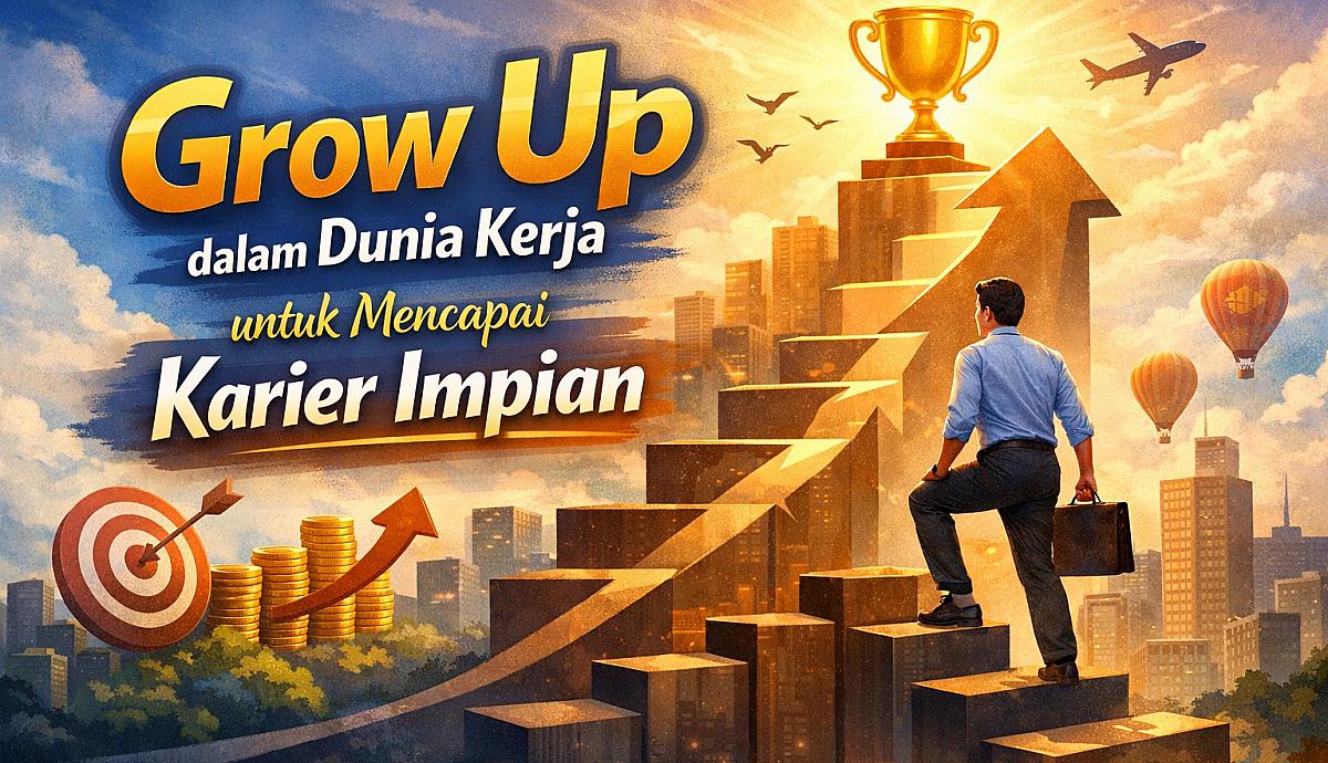 Grow Up dalam Dunia Kerja untuk Mencapai Karier Impian