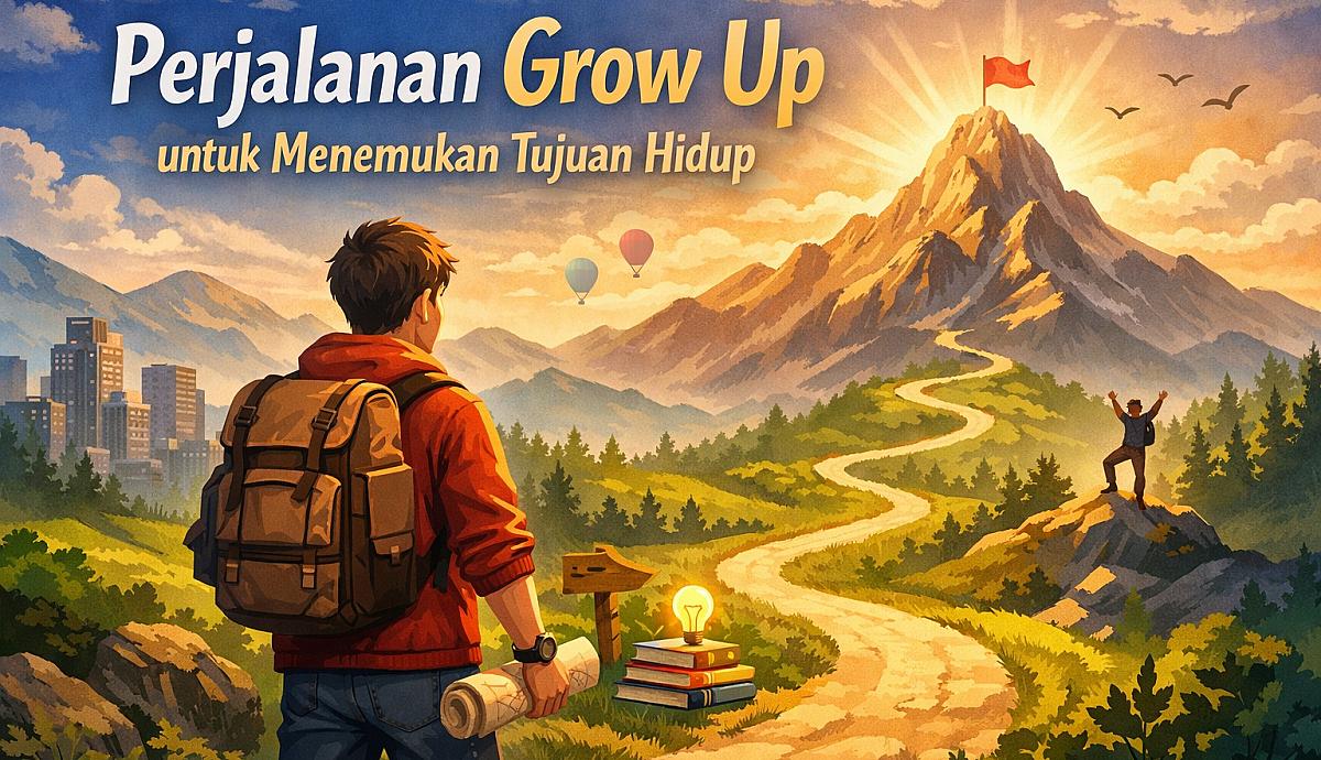 Perjalanan Grow Up untuk Menemukan Tujuan Hidup