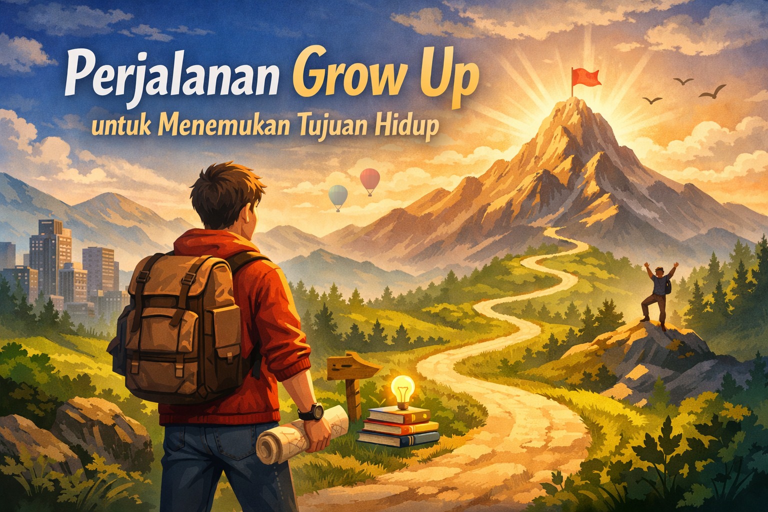Perjalanan Grow Up untuk Menemukan Tujuan Hidup