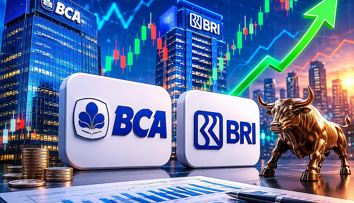 Pergerakan Saham BBCA dan BBRI Hari Ini Jadi Sorotan Investor di Tengah Fluktuasi IHSG