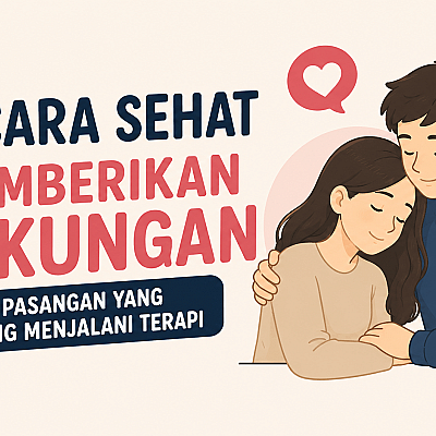 5 Cara Sehat Memberikan Dukungan ke Pasangan yang Sedang Menjalani Terapi
