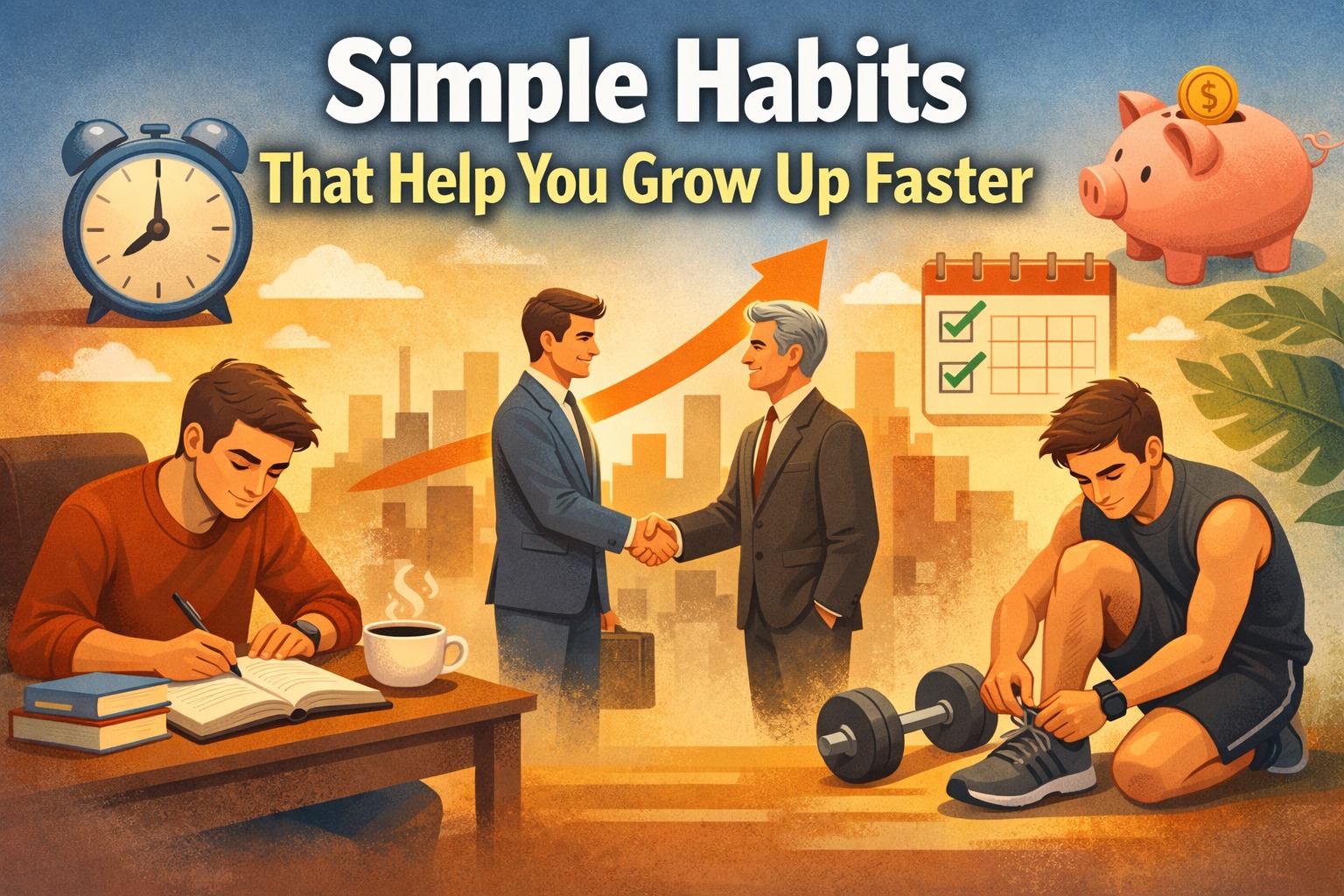 Simple Habits That Help You Grow Up Faster