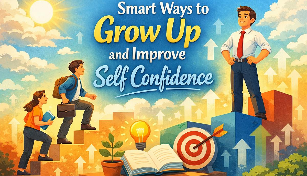 Smart Ways to Grow Up and Improve Self Confidence