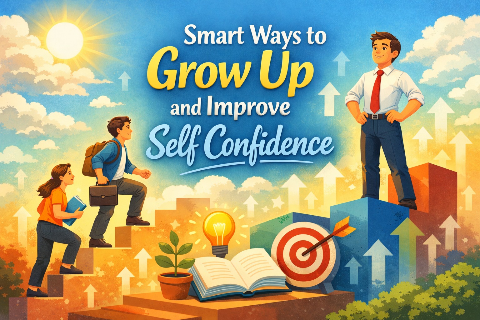 Smart Ways to Grow Up and Improve Self Confidence