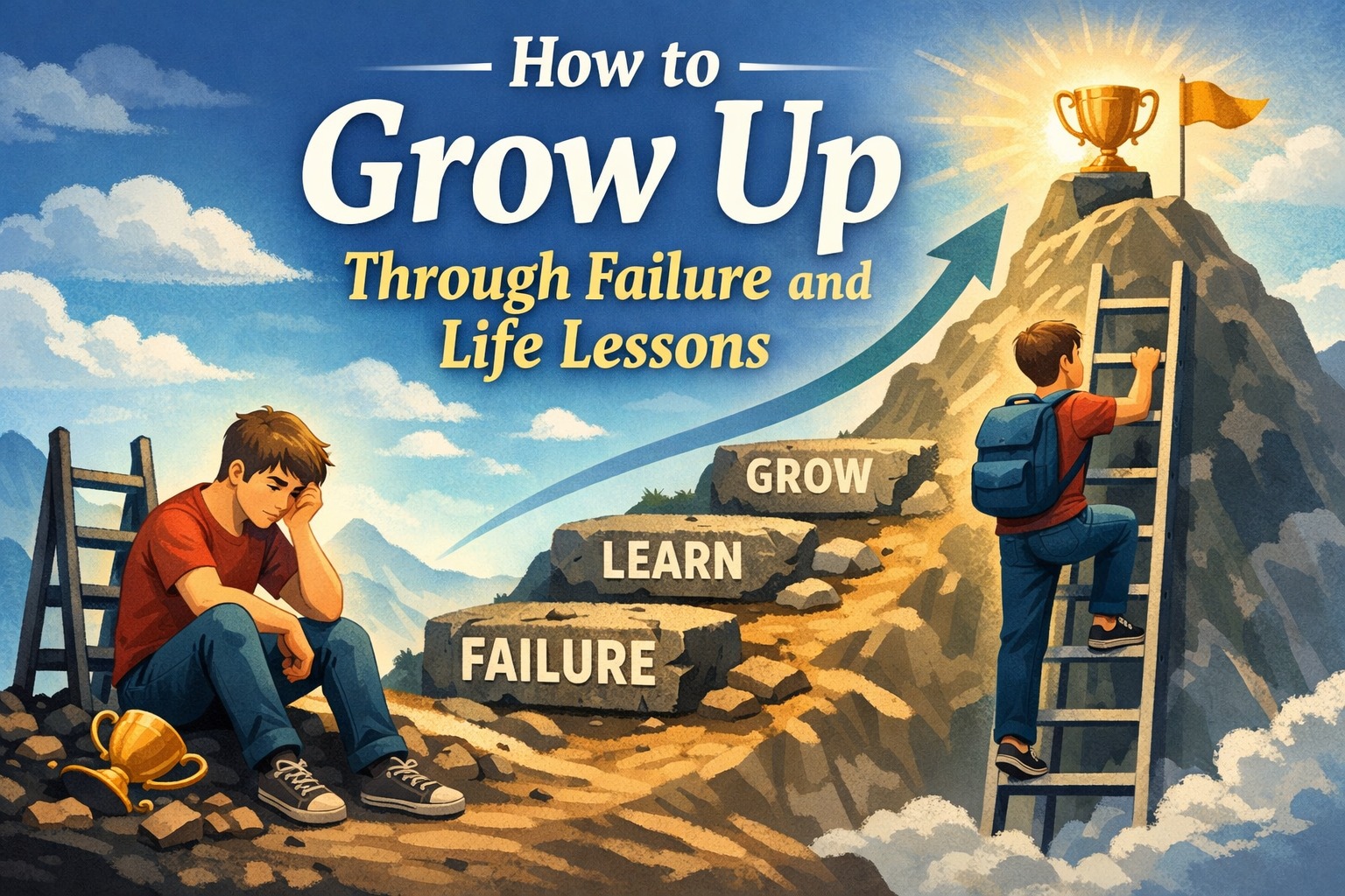 How to Grow Up Through Failure and Life Lessons