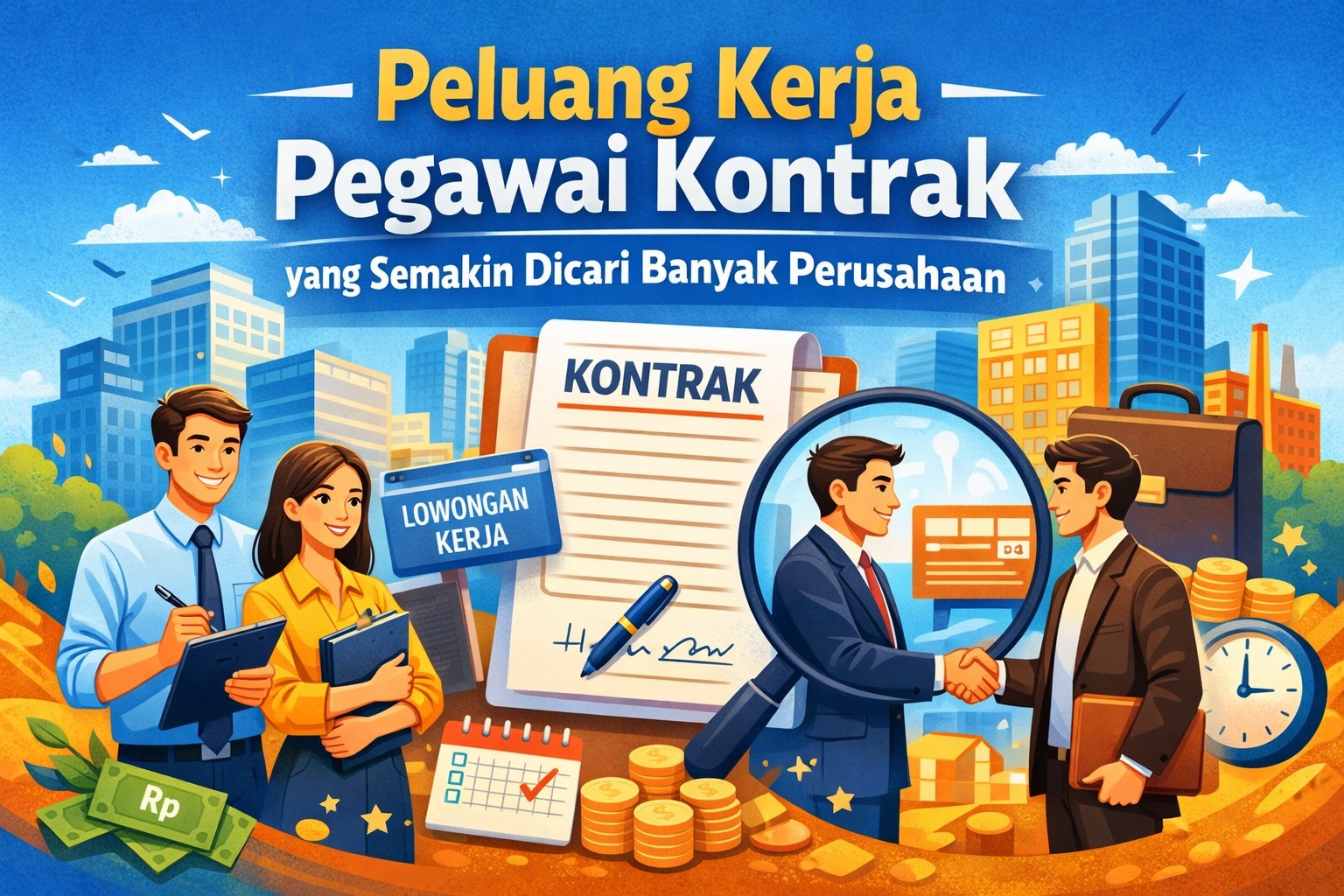 Peluang Kerja Pegawai Kontrak yang Semakin Dicari Banyak Perusahaan