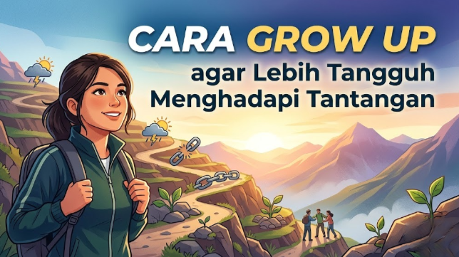 Cara Grow Up agar Lebih Tangguh Menghadapi Tantangan