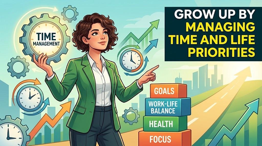 Grow Up by Managing Time and Life Priorities