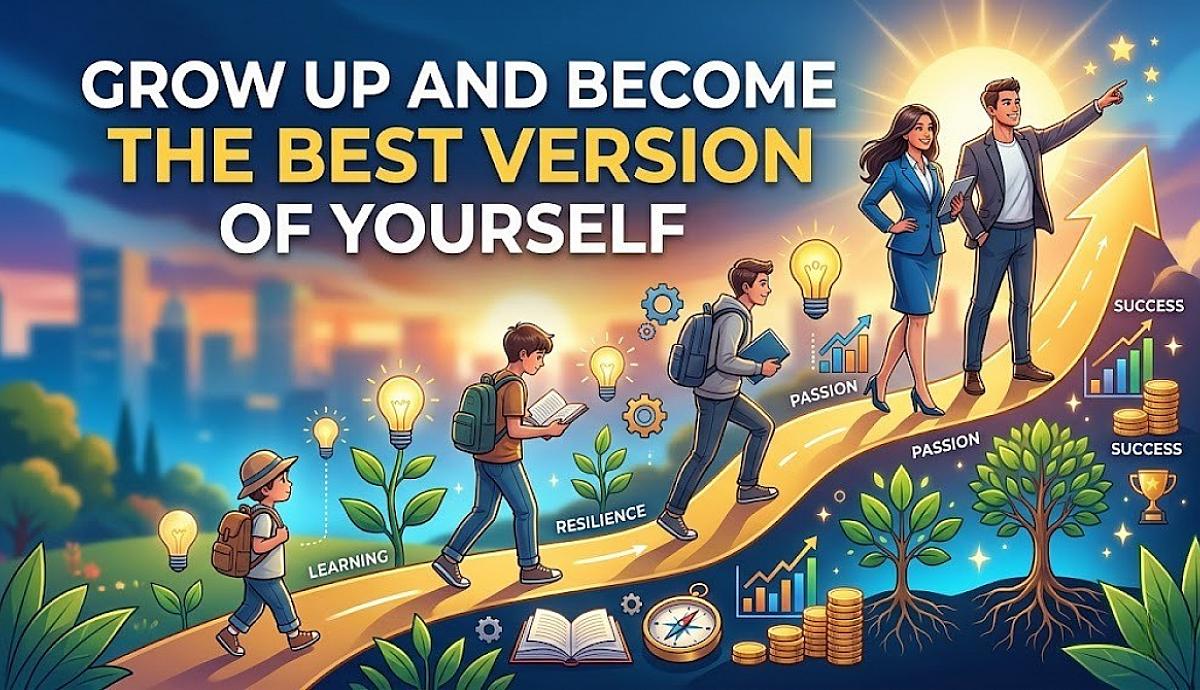 Grow Up and Become the Best Version of Yourself