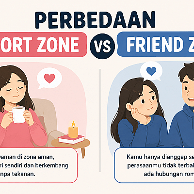 Perbedaan Comfort Zone dengan Friend Zone